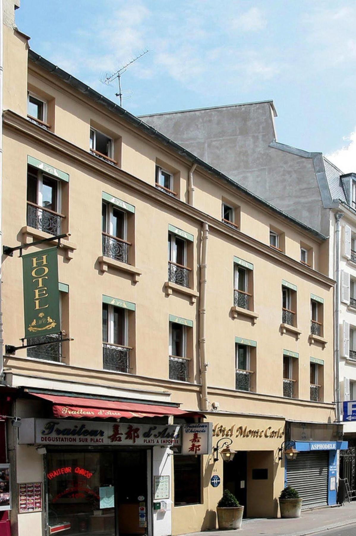 Hotel Monte-Carlo Paryż Zewnętrze zdjęcie